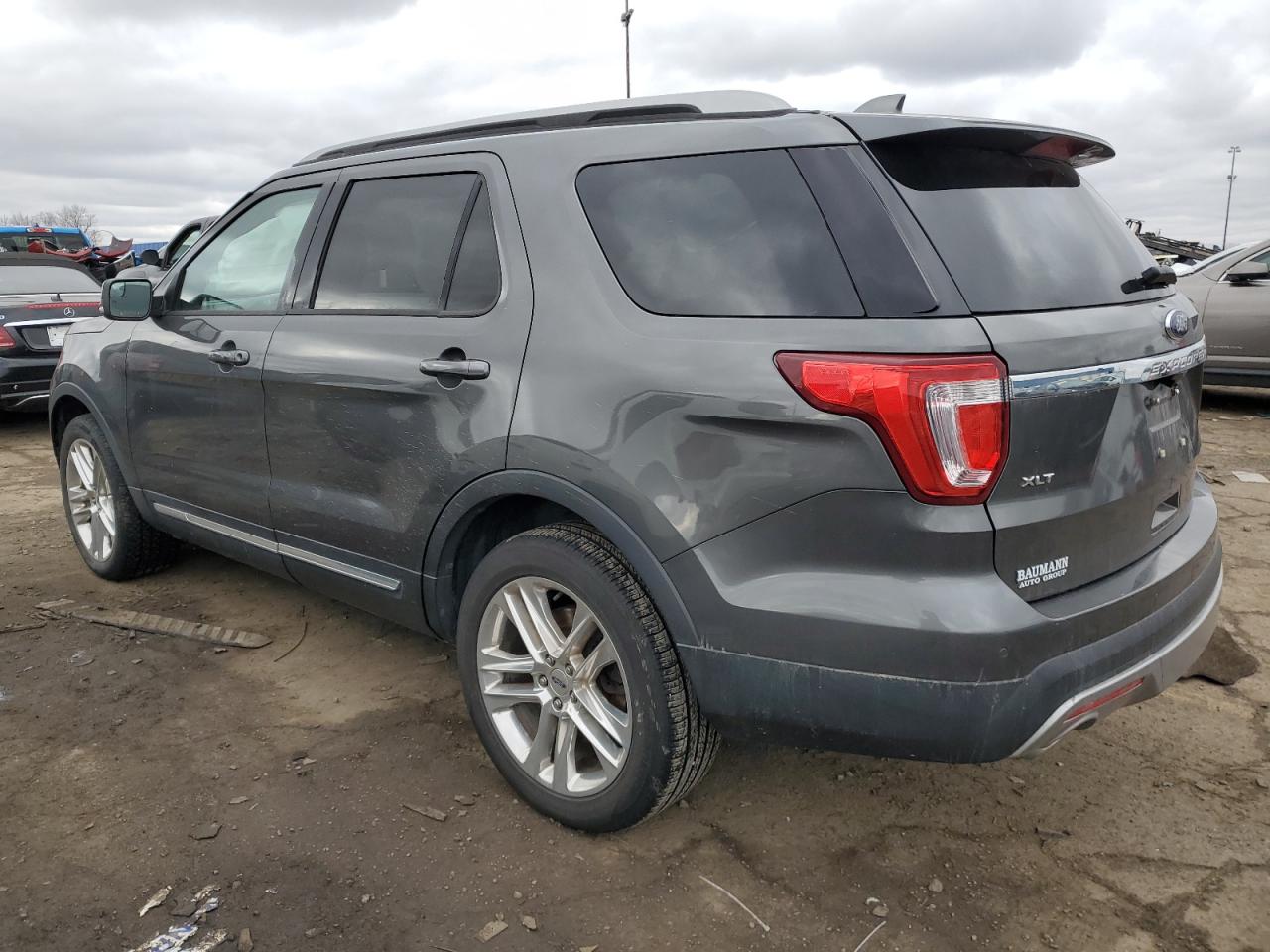 2016 Ford Explorer VIN 1FM5K8D80GGB79071 Copart auction photo, side damage thumbnail 2