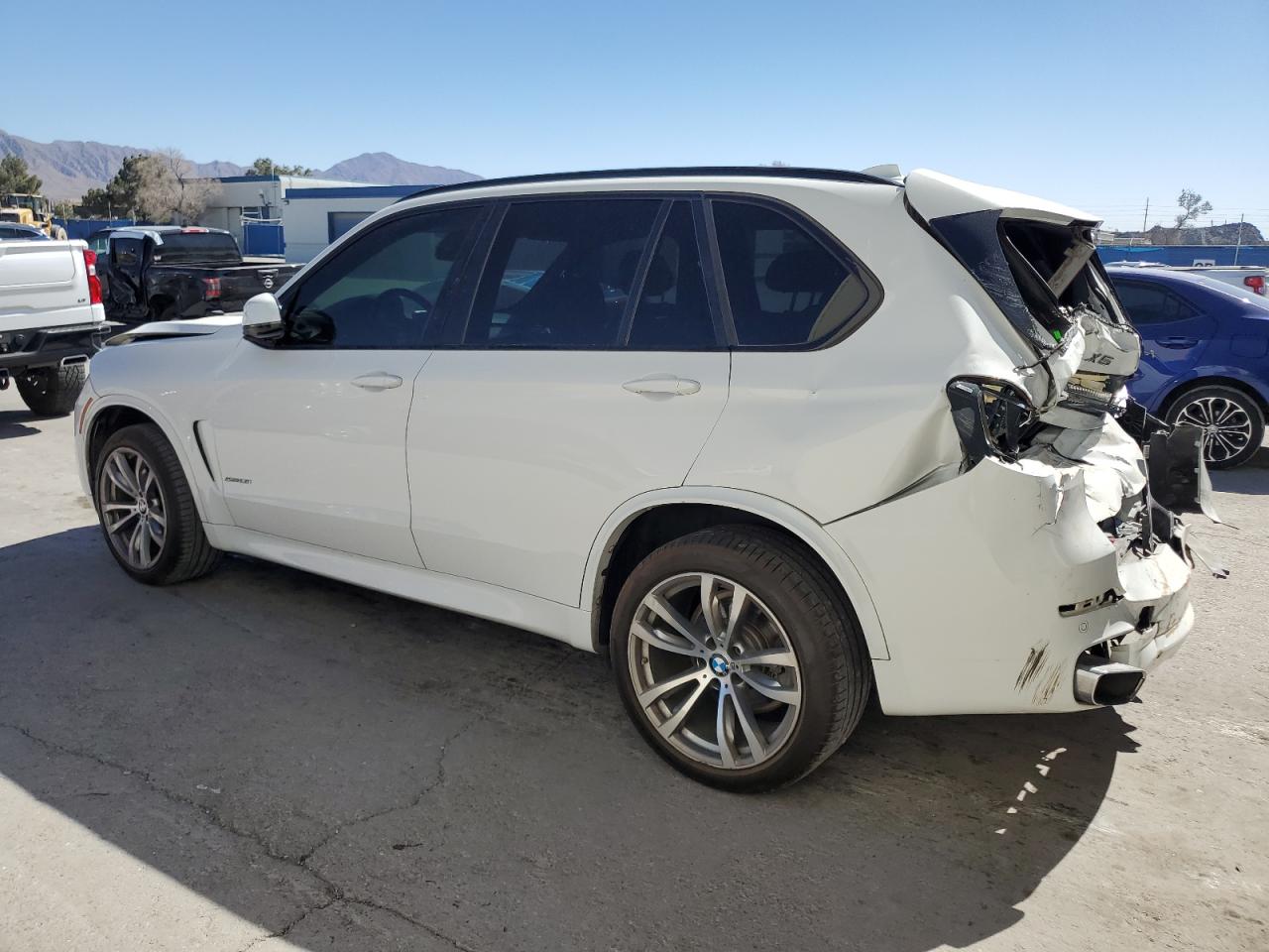 2018 BMW X5 VIN 5UXKR2C54J0X08804 Copart auction photo, front end / rear end damage thumbnail 2
