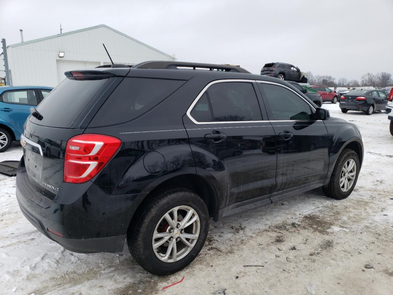 2016 Chevrolet Equinox VIN 2GNALCEK7G1163550 Copart auction photo, side / front end damage thumbnail 3