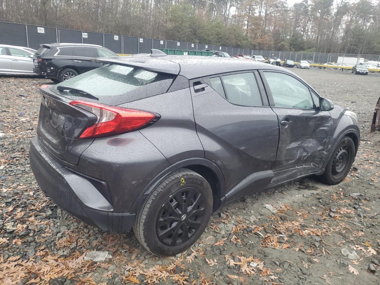 2021 Toyota C-HR VIN NMTKHMBX5MR126357 Copart auction photo, side damage thumbnail 3