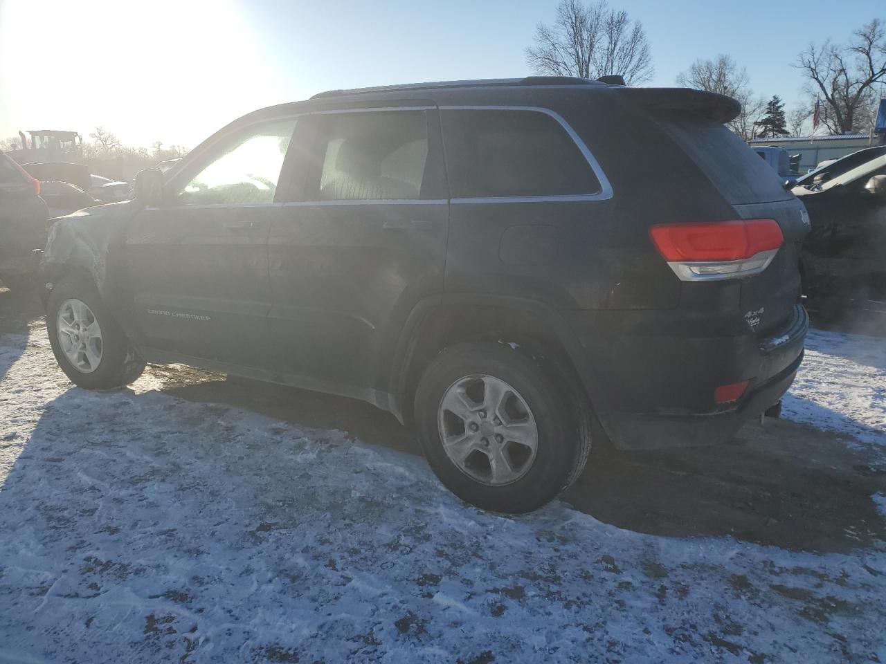 2014 Jeep Grand Cherokee VIN 1C4RJFAG3EC421803 Copart auction photo, front end damage thumbnail 2