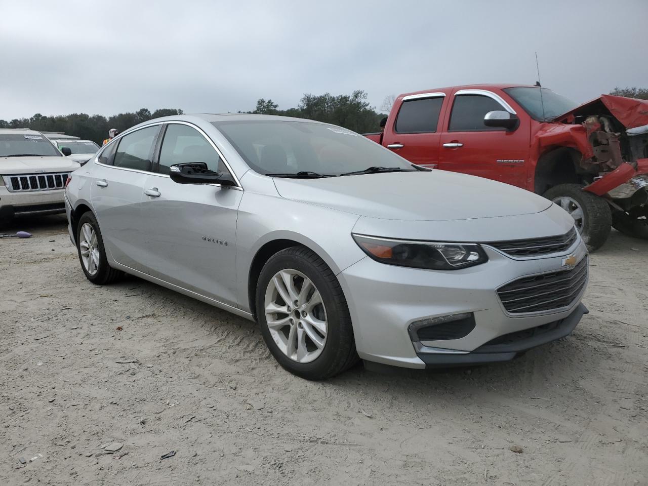 2018 Chevrolet Malibu VIN 1G1ZD5ST6JF126550 Copart auction photo, rear end damage thumbnail 4