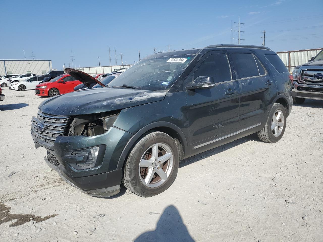 2016 Ford Explorer VIN 1FM5K7D80GGB04669