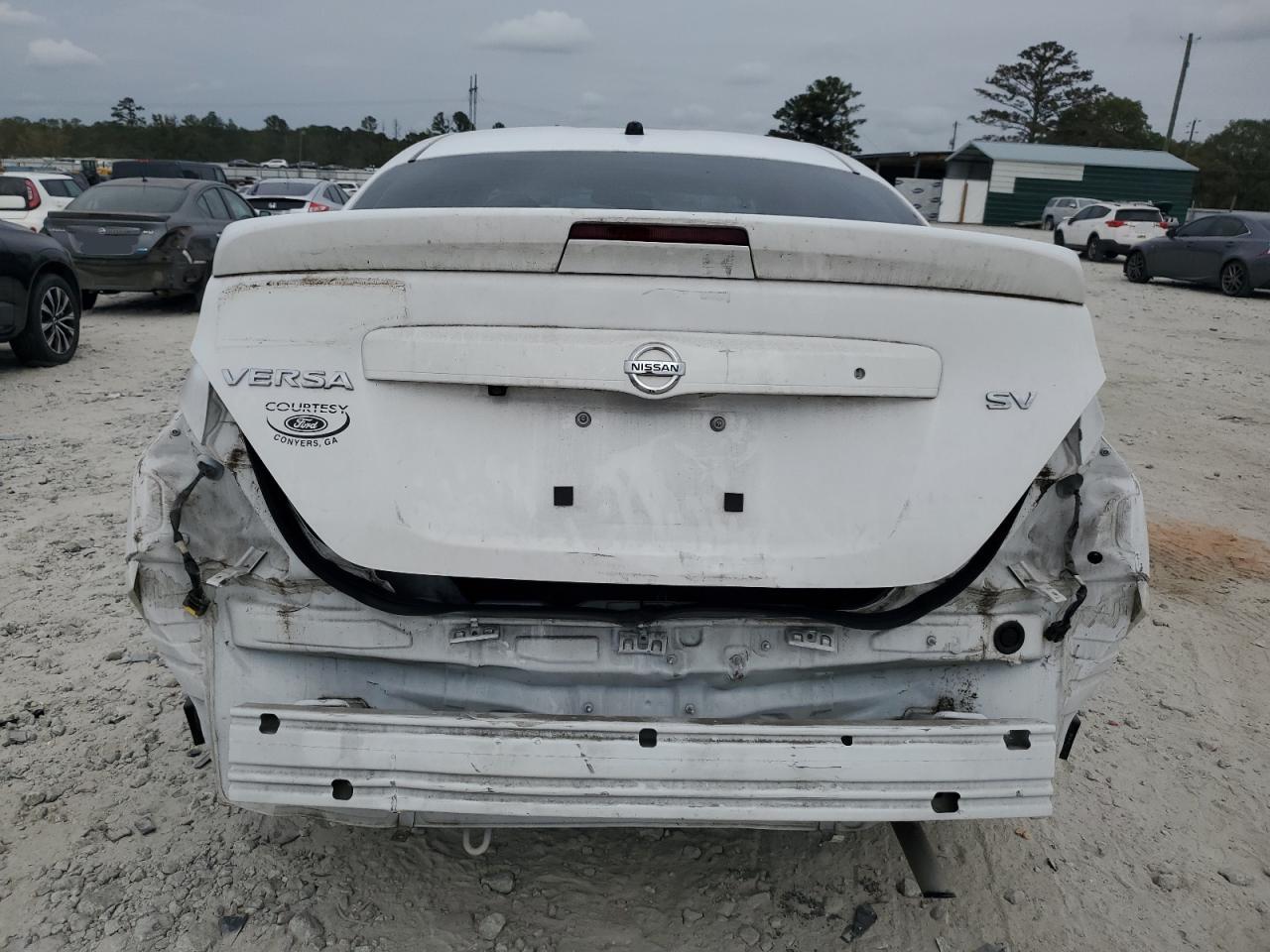 2019 Nissan Versa VIN 3N1CN7APXKL879910 Copart auction photo, rear end / front end damage thumbnail 6