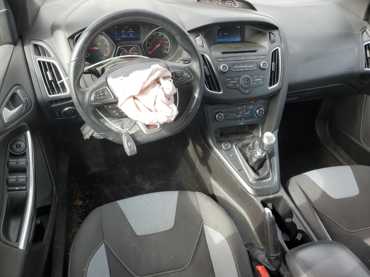 2017 Ford Focus VIN 1FADP3L98HL257478 Copart auction photo, front end damage thumbnail 8