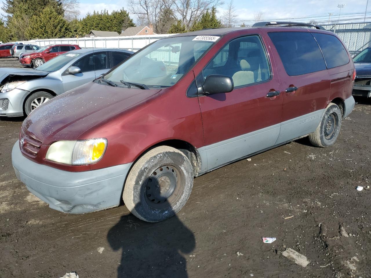 2002 Toyota Sienna VIN 4T3ZF19C02U496795