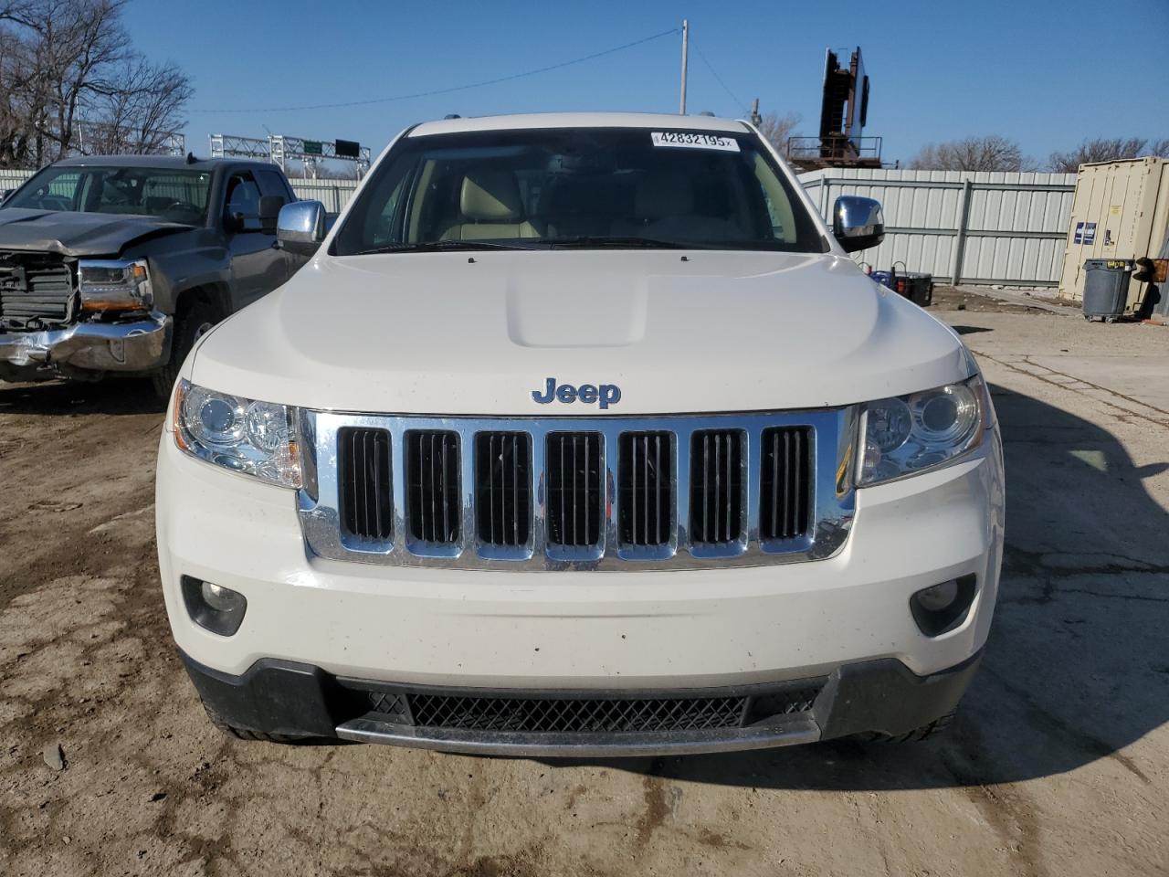 2012 Jeep Grand Cherokee VIN 1C4RJFBG9CC106824 Copart auction photo, rear end damage thumbnail 5