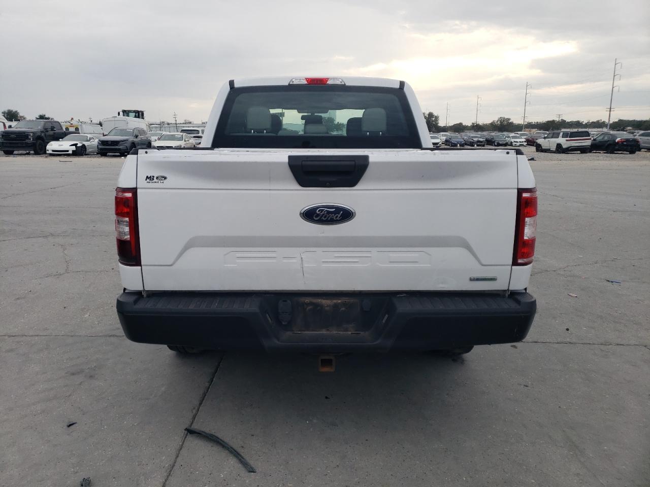 2018 Ford F-150 VIN 1FTEW1CPXJKF50296 Copart auction photo, side / front end damage thumbnail 6
