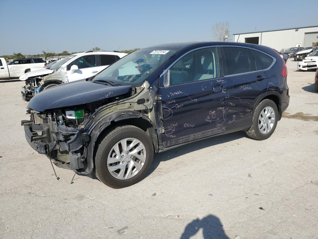 2015 Honda CR-V VIN 5J6RM4H54FL046564