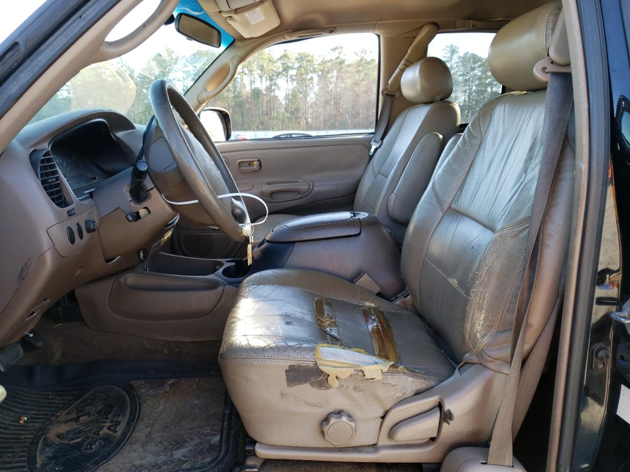 2004 Toyota Tundra VIN 5TBRT34154S450063 Copart auction photo, all over damage thumbnail 7