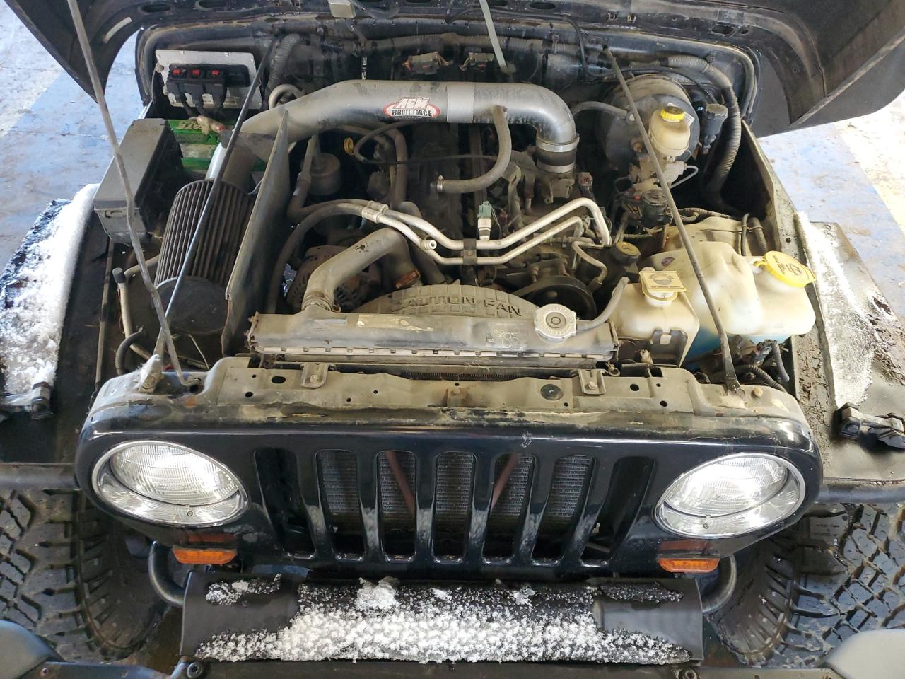 2005 Jeep Wrangler VIN 1J4FA39S05P321851 Copart auction photo, mechanical / all over damage thumbnail 11