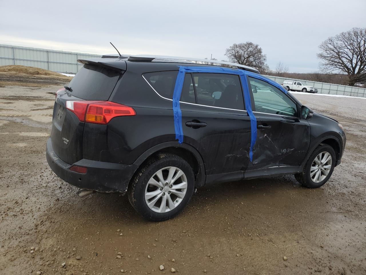 2014 Toyota RAV 4 VIN 2T3DFREV7EW152420 Copart auction photo, side damage thumbnail 3