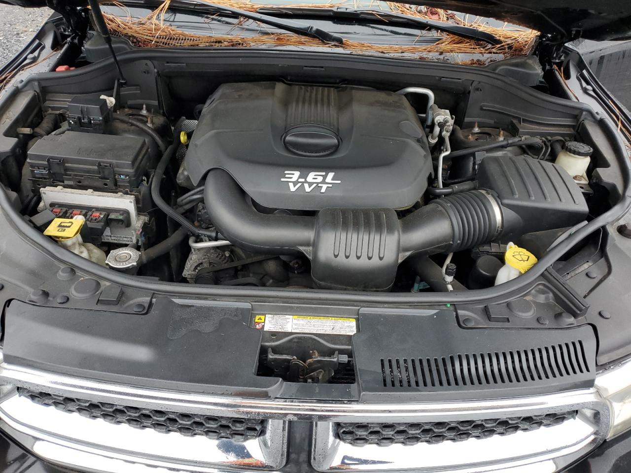 2012 Dodge Durango VIN 1C4RDHAG5CC146614 Copart auction photo, mechanical damage thumbnail 12