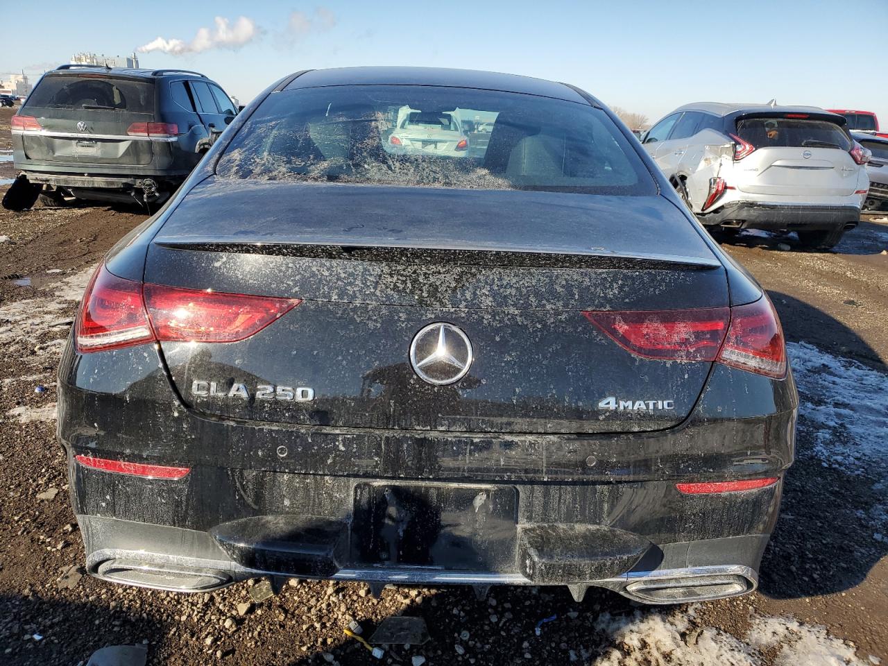 2022 Mercedes-Benz CLA-klasse VIN W1K5J4HB8NN303737 Copart auction photo, front end damage thumbnail 6