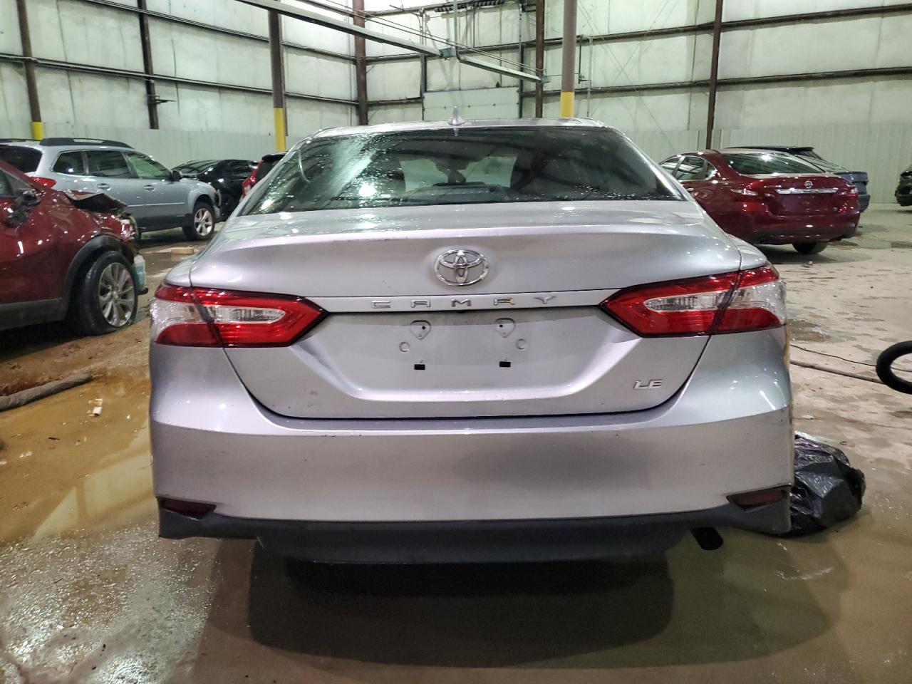 2020 Toyota Camry VIN 4T1C11AK9LU992812 Copart auction photo, front end / side damage thumbnail 6