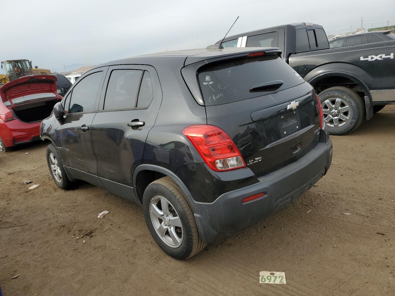 2016 Chevrolet Trax VIN KL7CJNSBXGB558262 Copart auction photo, mechanical damage thumbnail 2