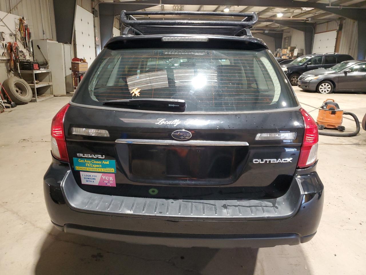 2009 Subaru Legacy VIN 4S4BP60CX97321917 Copart auction photo, side damage thumbnail 6