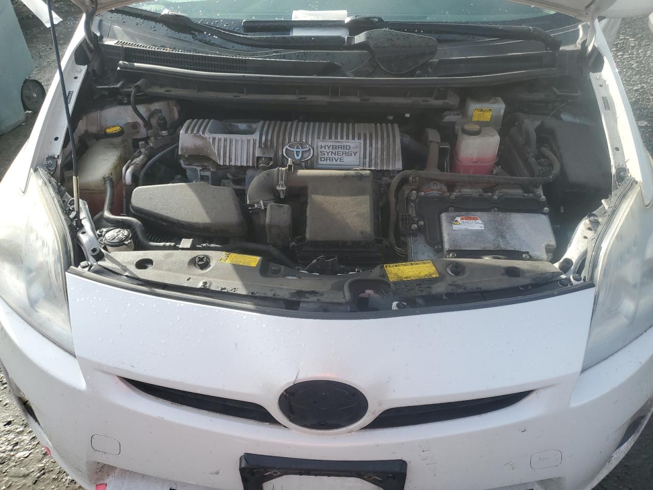 2010 Toyota Prius VIN JTDKN3DU9A0055900 Copart auction photo, front end / undercarriage damage thumbnail 11