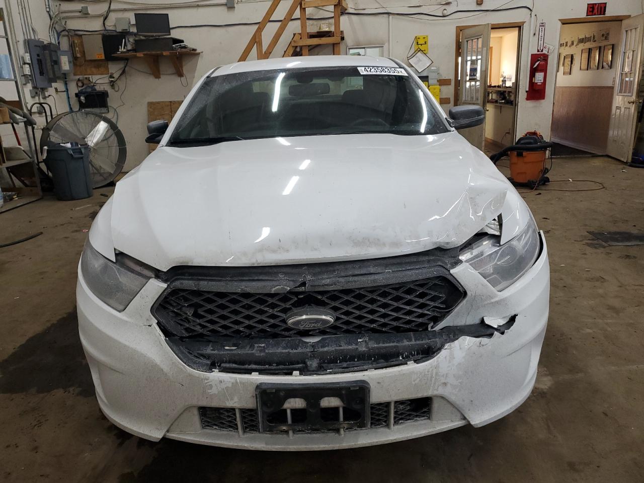 2014 Ford Taurus VIN 1FAHP2MK7EG168437 Copart auction photo, front end damage thumbnail 5