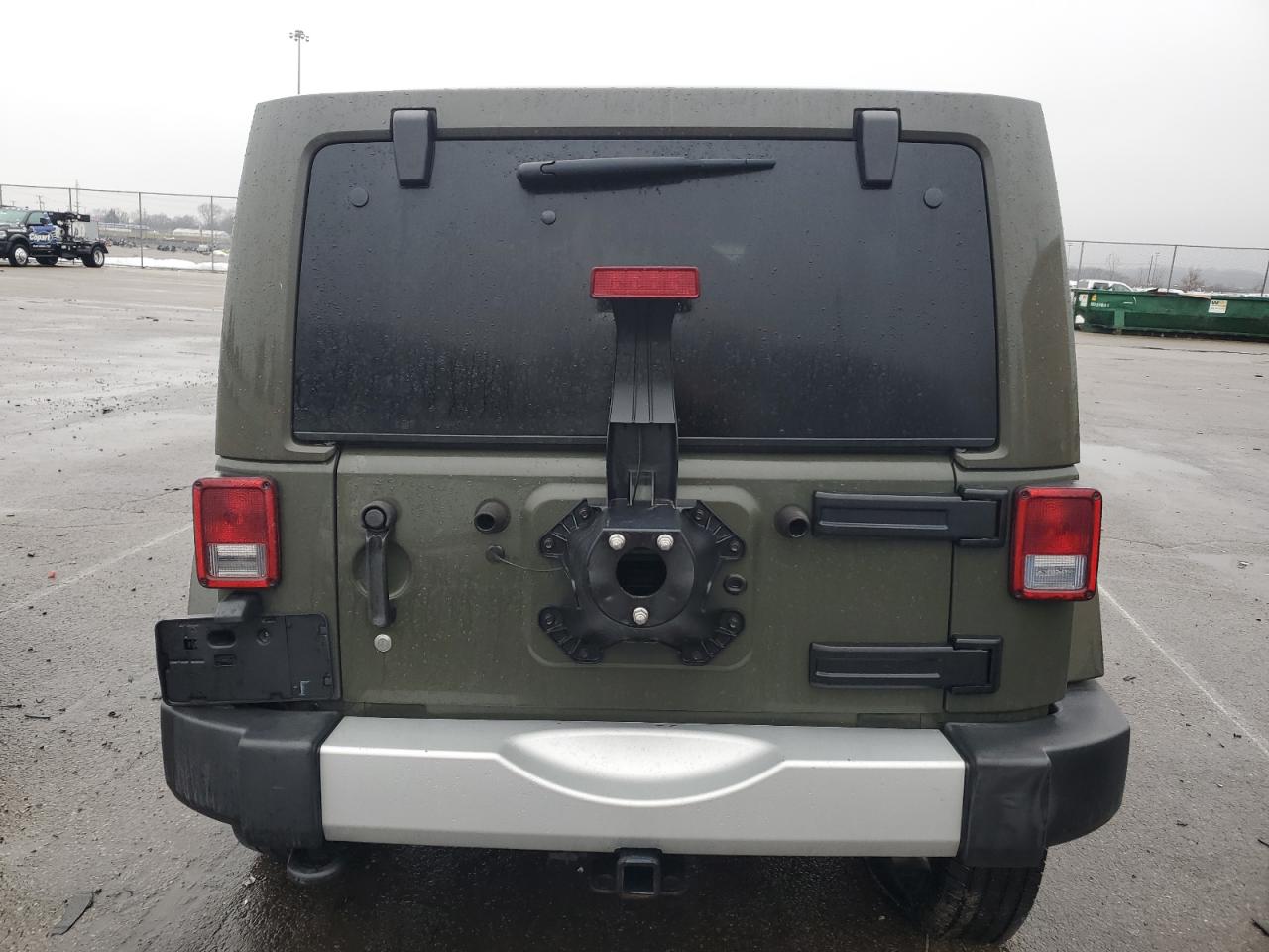 2015 Jeep Wrangler VIN 1C4BJWEG1FL695756 Copart auction photo, front end / side damage thumbnail 6