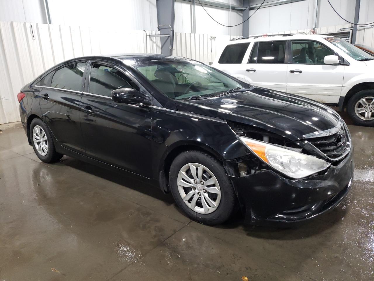 2011 Hyundai Sonata VIN 5NPEB4AC0BH272134 Copart auction photo, vandalism / front end damage thumbnail 4
