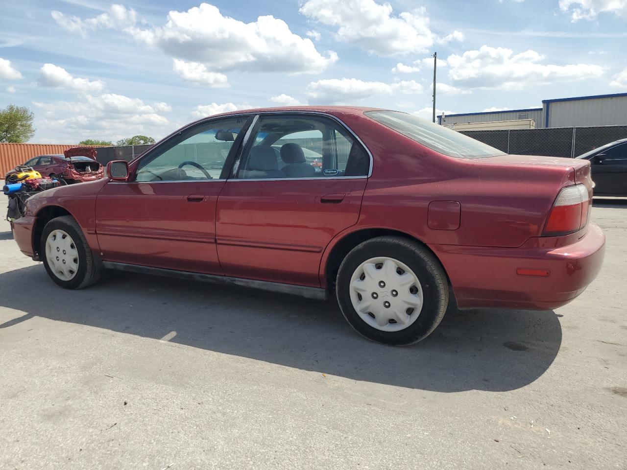 1996 Honda Accord VIN 1HGCD563XTA153128 Copart auction photo, front end damage thumbnail 2