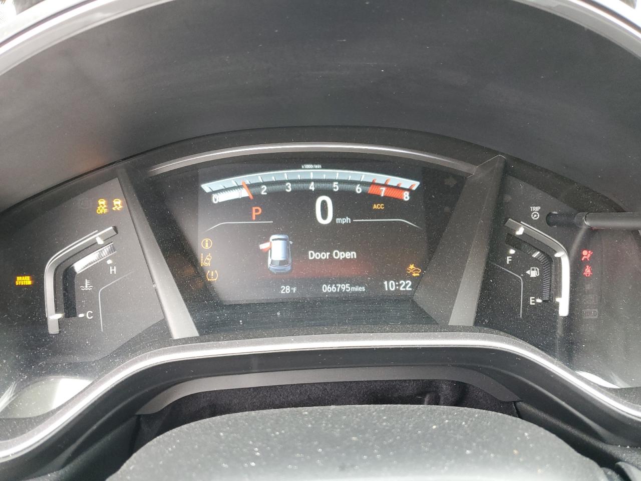 2017 Honda CR-V VIN 5J6RW2H80HL047450 Copart auction photo, front end damage thumbnail 9