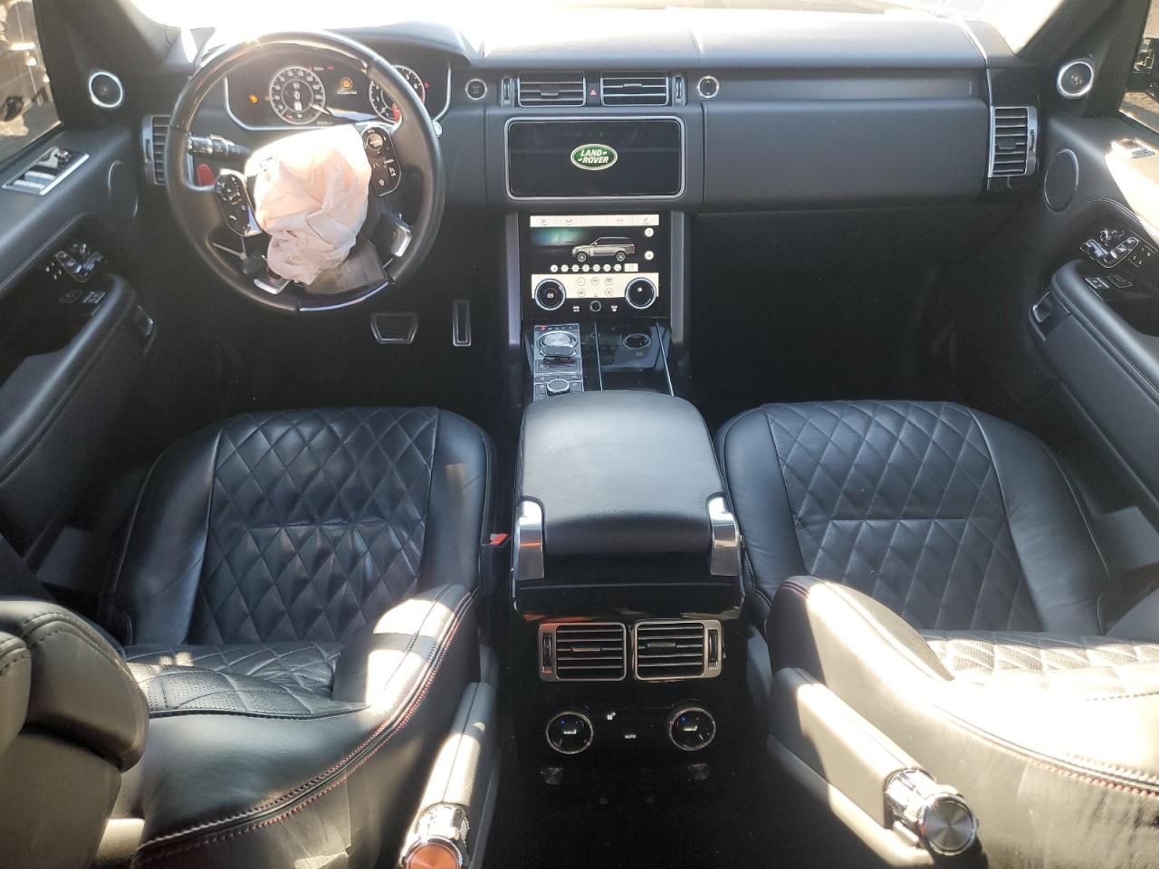 2020 Land Rover Range Rover VIN SALGW2RE9LA598992 Copart auction photo, front end / side damage thumbnail 8