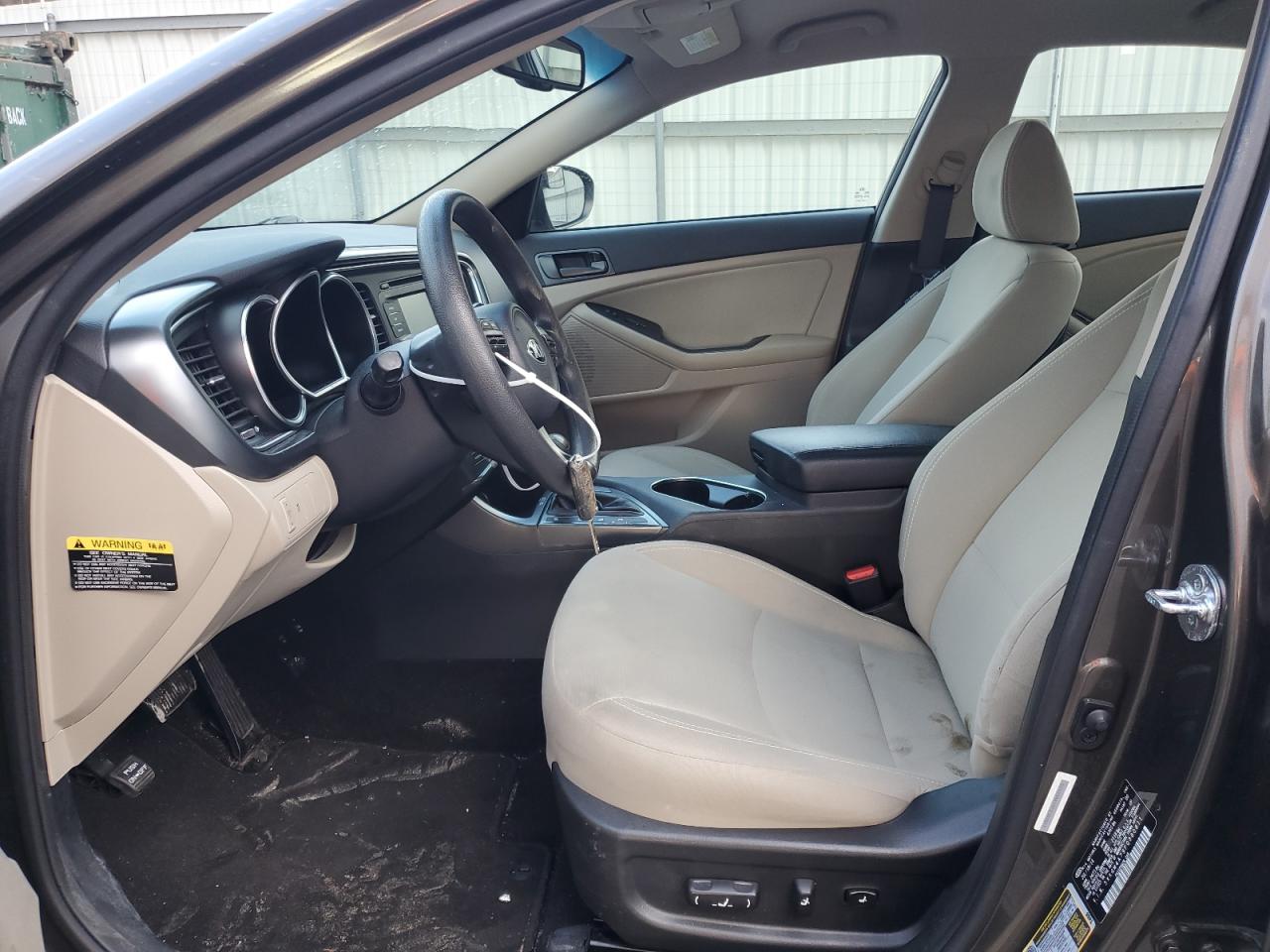 2015 KIA Optima VIN 5XXGM4A79FG380811 Copart auction photo, front end damage thumbnail 7