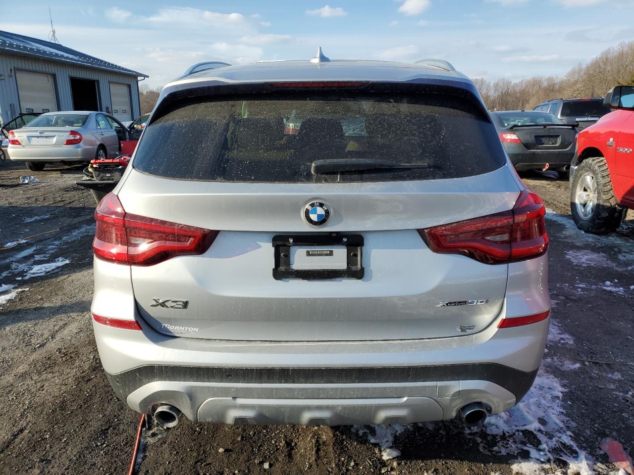 2019 BMW X3 VIN 5UXTR9C59KLR07912 Copart auction photo, front end / mechanical damage thumbnail 6