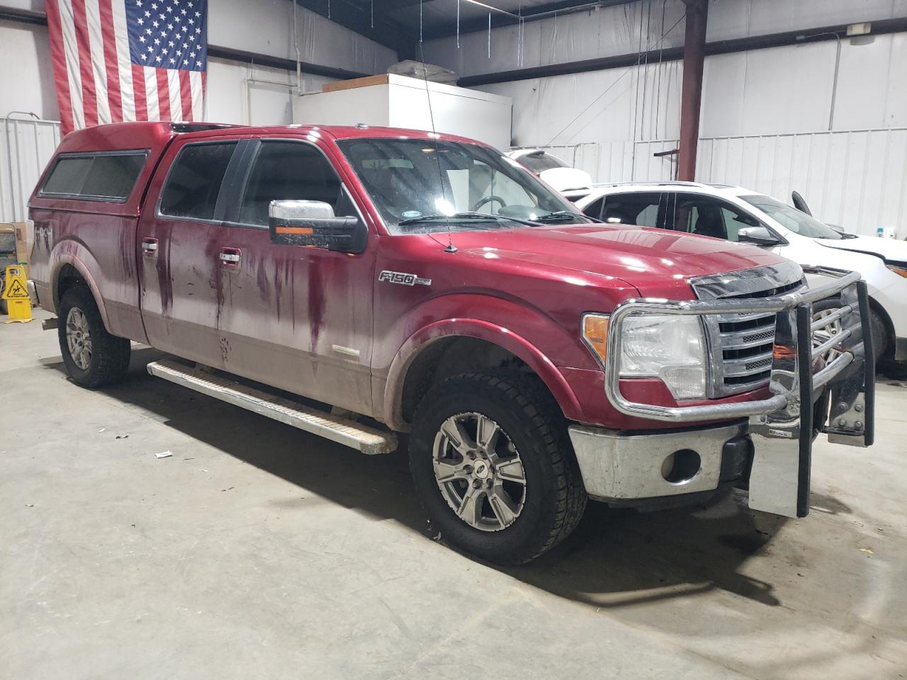 2014 Ford F-150 VIN 1FTFW1ETXEKD07334 Copart auction photo, front end / side damage thumbnail 4