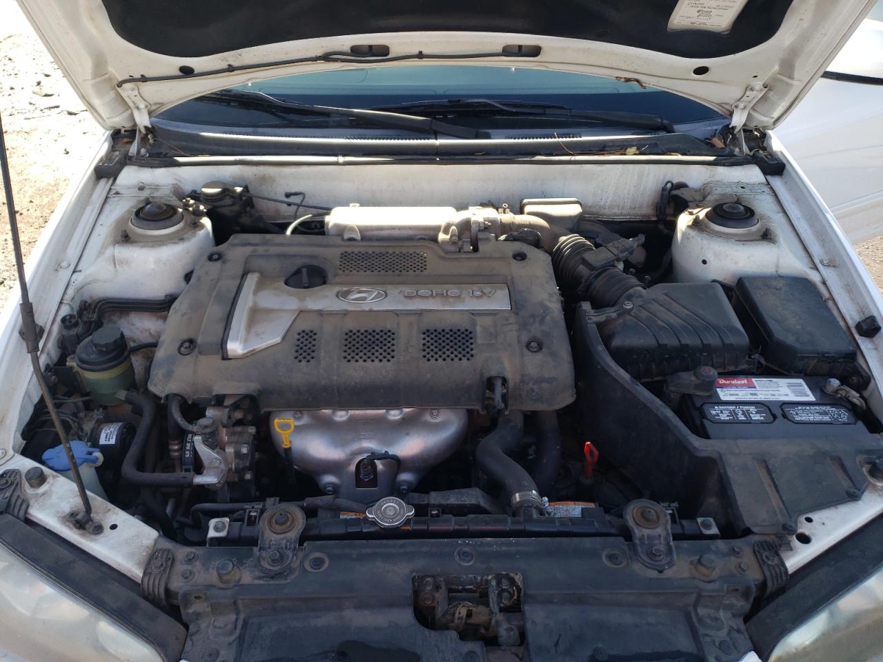 2006 Hyundai Elantra VIN KMHDN46D56U272836 Copart auction photo, side damage thumbnail 11