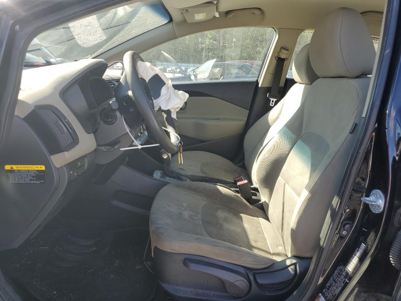 2014 KIA Rio VIN KNADM4A37E6408485 Copart auction photo, all over / mechanical damage thumbnail 7