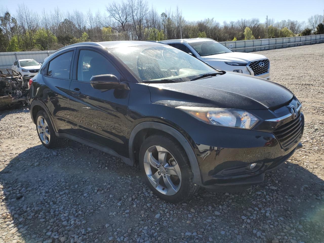 2016 Honda HR-V VIN 3CZRU6H74GM761423 Copart auction photo, rear end damage thumbnail 4