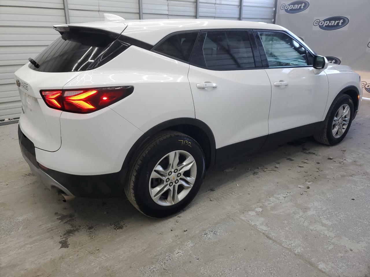 2021 Chevrolet Blazer VIN 3GNKBHRS5MS548460 Copart auction photo, front end damage thumbnail 3