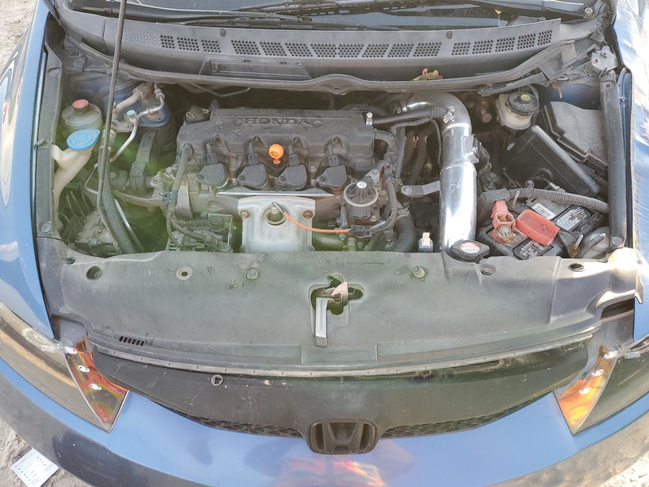 2011 Honda Civic VIN 19XFA1F50BE038452 Copart auction photo, front end / side damage thumbnail 11
