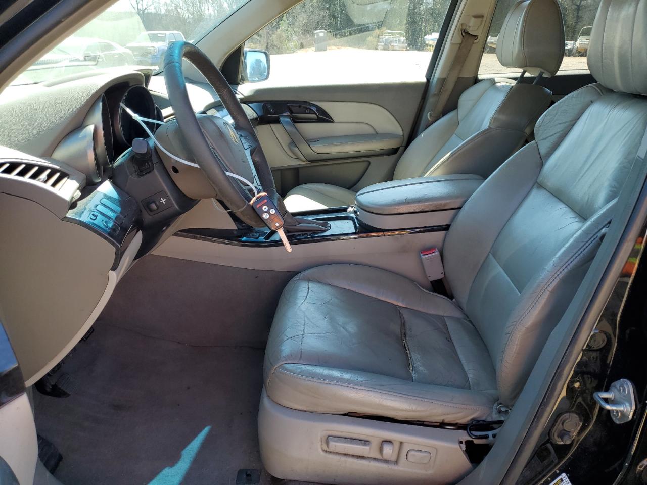 2008 Acura MDX VIN 2HNYD28468H501177 Copart auction photo, front end damage thumbnail 7