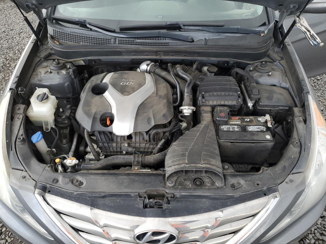2013 Hyundai Sonata VIN 5NPEC4AB3DH705694 Copart auction photo, all over / undercarriage damage thumbnail 11