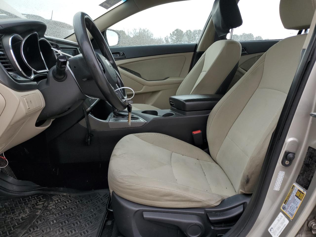 2012 KIA Optima VIN KNAGM4A76C5283854 Copart auction photo, rear end / side damage thumbnail 7
