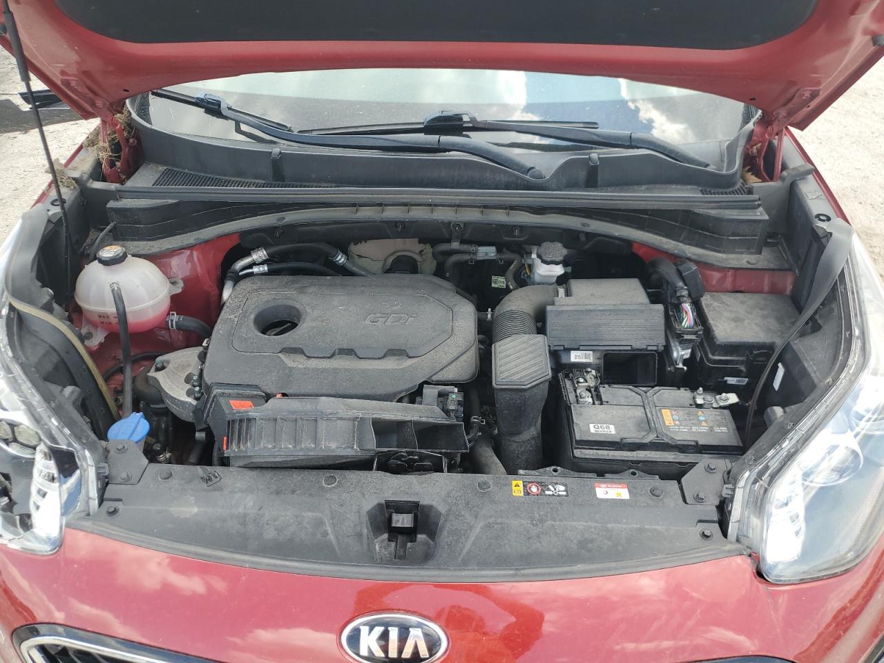 2021 KIA Sportage VIN KNDPMCAC0M7941250 Copart auction photo, rear end / mechanical damage thumbnail 11