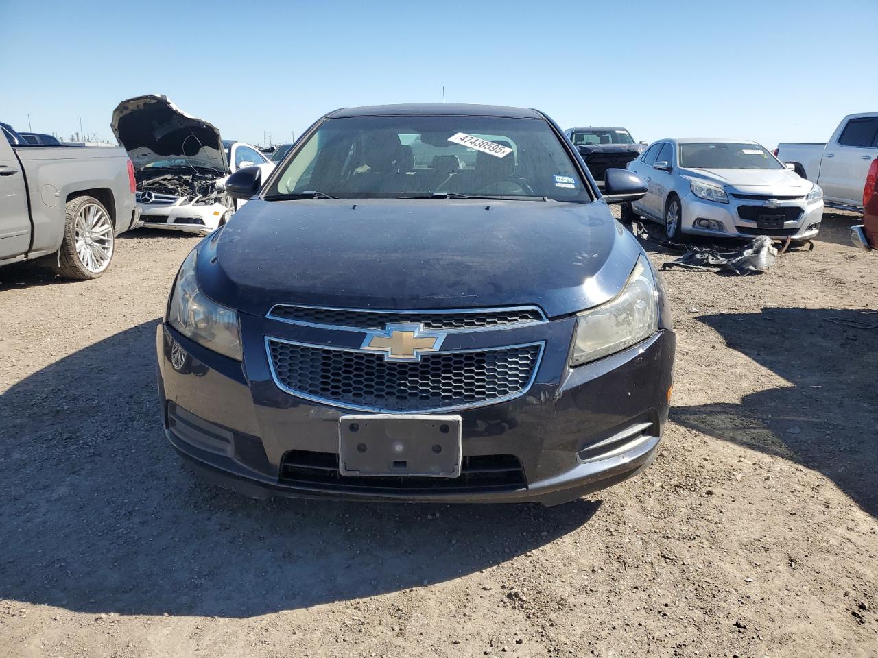 2011 Chevrolet Cruze VIN 1G1PF5S94B7207533 Copart auction photo, side / rear end damage thumbnail 5