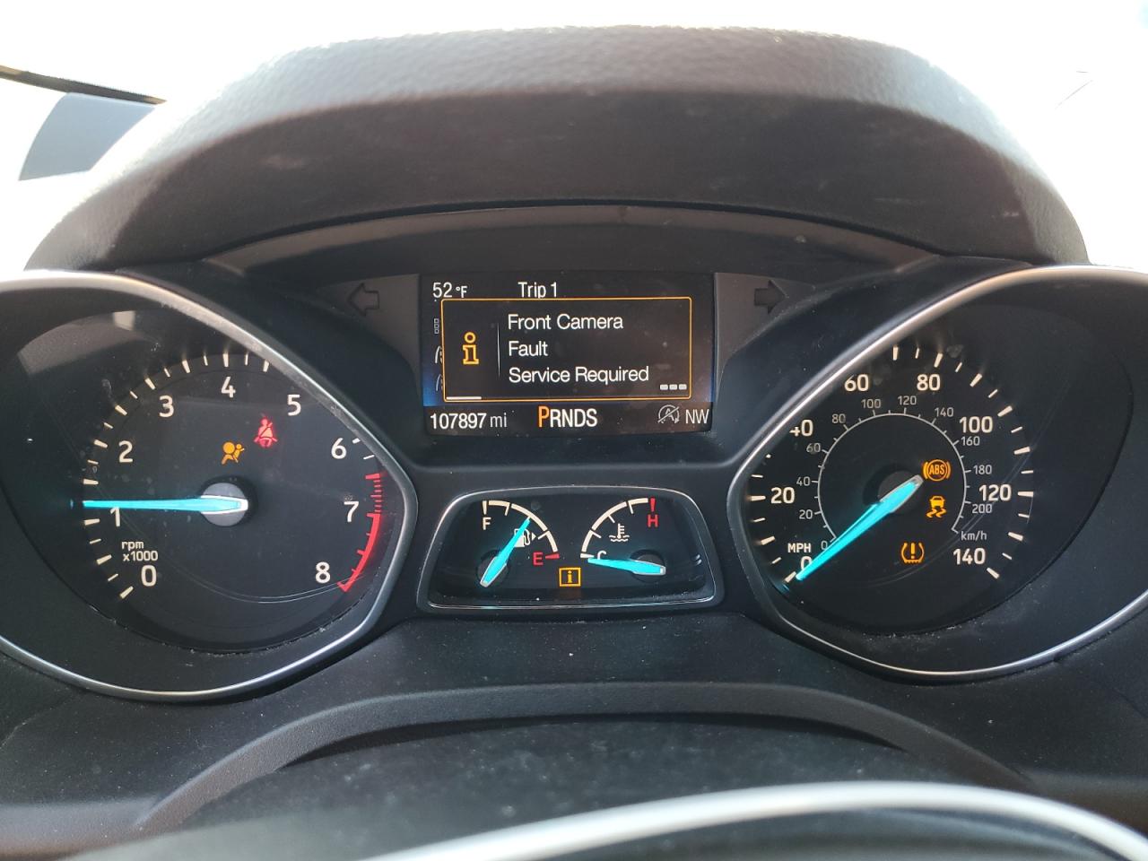 2017 Ford Escape VIN 1FMCU9JDXHUC90271 Copart auction photo, rear end / side damage thumbnail 9