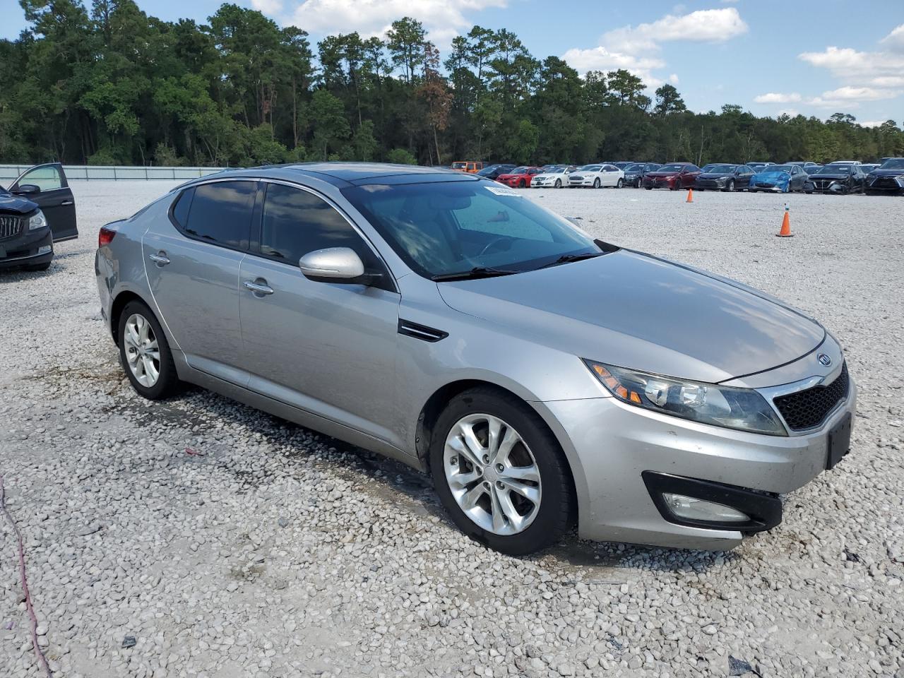 2012 KIA Optima VIN 5XXGN4A7XCG062690 Copart auction photo, rear end damage thumbnail 4