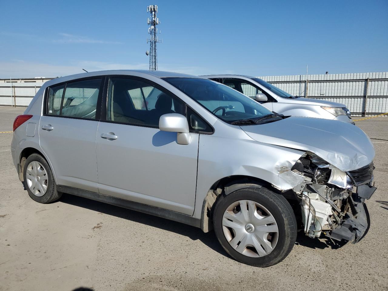 2010 Nissan Versa VIN 3N1BC1CP2AL430330 Copart auction photo, front end damage thumbnail 4