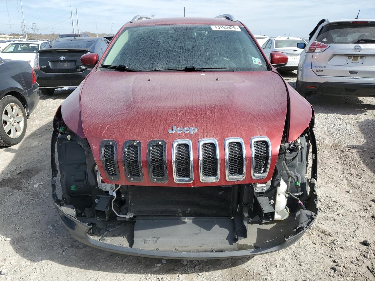 2016 Jeep Grand Cherokee VIN 1C4PJLCB9GW282527 Copart auction photo, front end damage thumbnail 5
