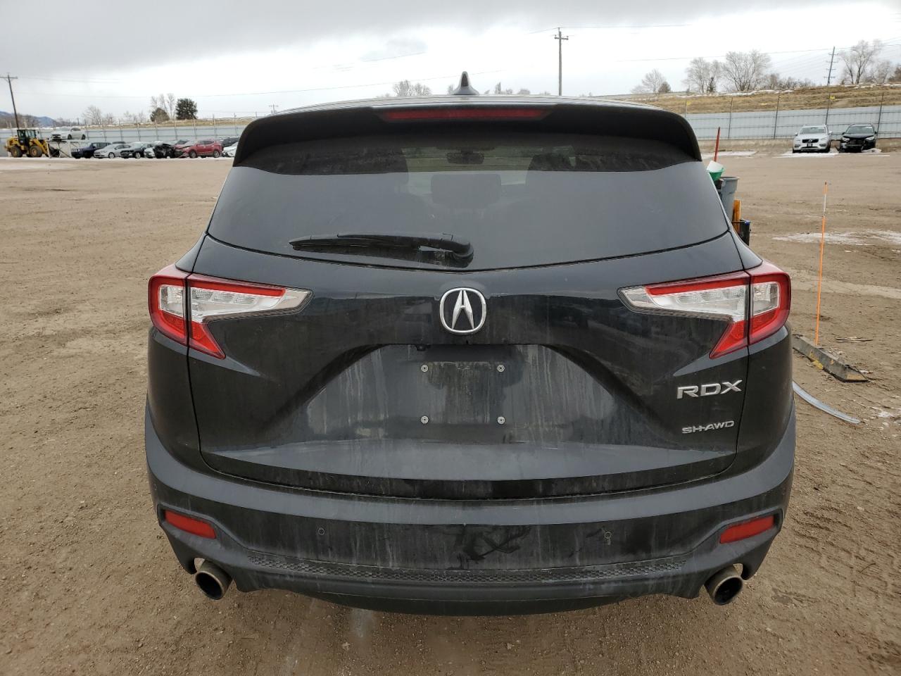 2020 Acura RDX VIN 5J8TC2H54LL021888 Copart auction photo, front end / side damage thumbnail 6