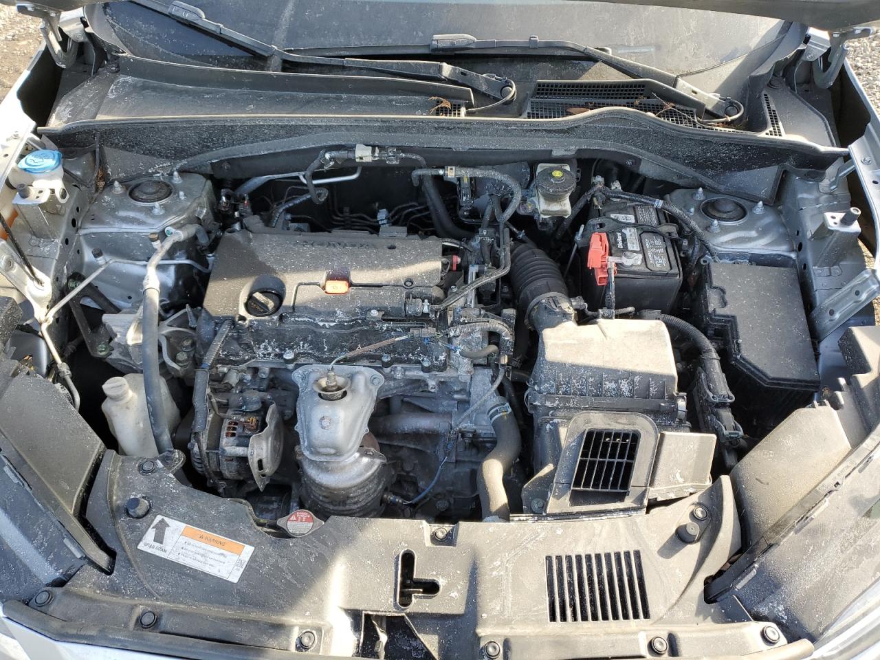 2024 Honda HR-V VIN 3CZRZ2H76RM728582 Copart auction photo, front end / undercarriage damage thumbnail 12
