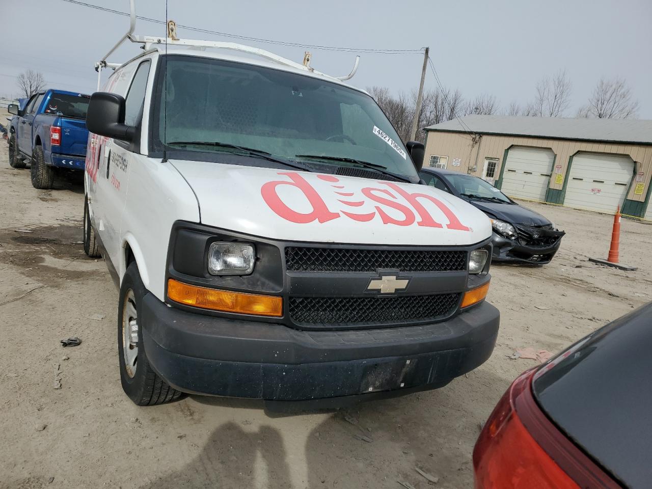 2013 Chevrolet Express VIN 1GCSGAFX9D1127845 Copart auction photo, mechanical damage thumbnail 5