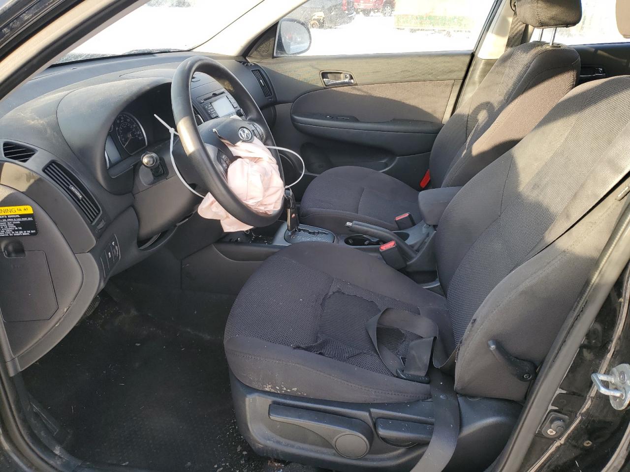 2012 Hyundai Elantra VIN KMHDC8AE1CU138611 Copart auction photo, front end damage thumbnail 7