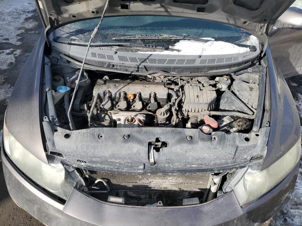 2010 Honda Civic VIN 2HGFA1F55AH530561 Copart auction photo, front end / side damage thumbnail 12